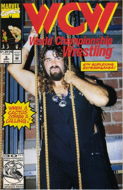 Cover for WCW World Championship Wrestling (Marvel, 1992 series) #6