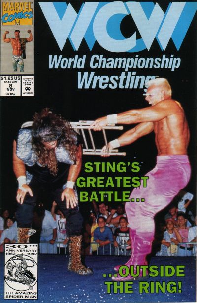 Cover for WCW World Championship Wrestling (Marvel, 1992 series) #8