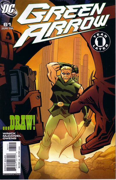 Cover for Green Arrow (DC, 2001 series) #61 [First Printing]
