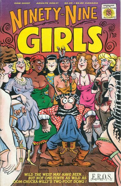 Cover for 99 Girls (Fantagraphics, 1991 series) 