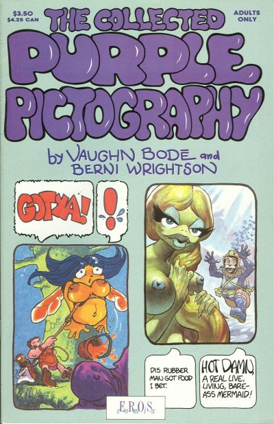Cover for Purple Pictography (Fantagraphics, 1991 series) 