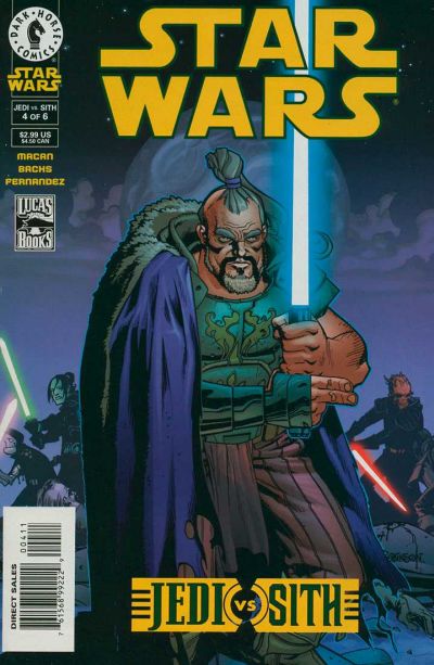 Cover for Star Wars: Jedi vs. Sith (Dark Horse, 2001 series) #4