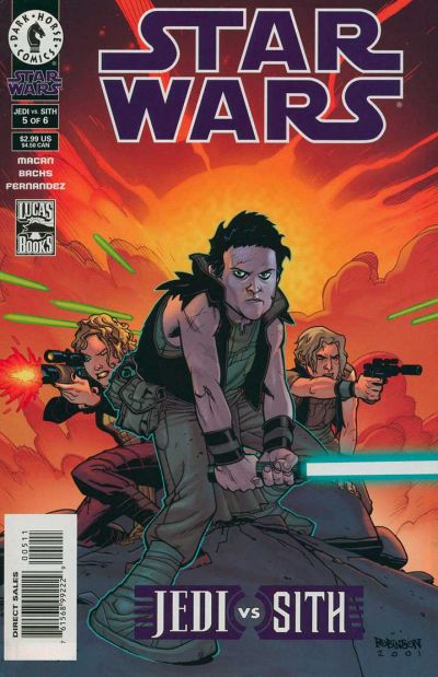 Cover for Star Wars: Jedi vs. Sith (Dark Horse, 2001 series) #5