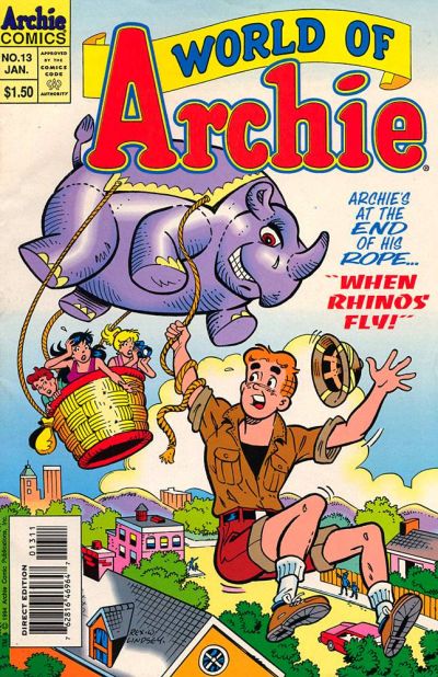 Cover for World of Archie (Archie, 1992 series) #13 [Direct Edition]