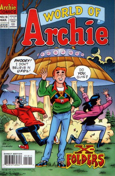 Cover for World of Archie (Archie, 1992 series) #18 [Direct Edition]