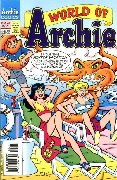 Cover for World of Archie (Archie, 1992 series) #22 [Direct Edition]