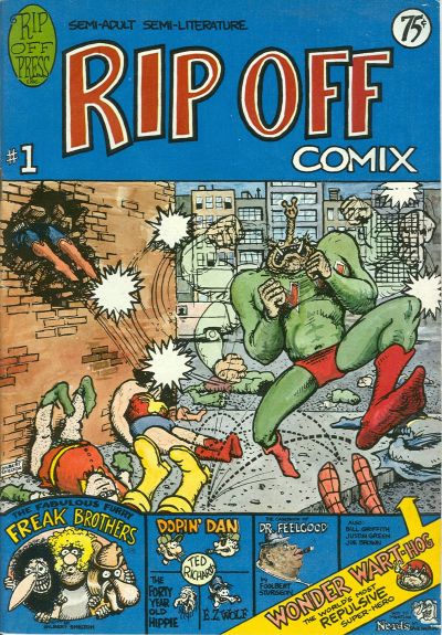 Cover for Rip Off Comix (Rip Off Press, 1977 series) #1