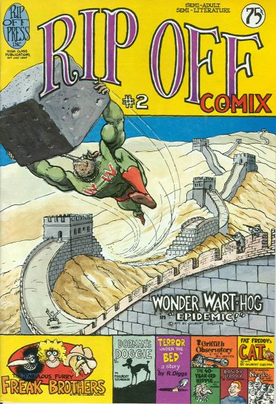 Cover for Rip Off Comix (Rip Off Press, 1977 series) #2