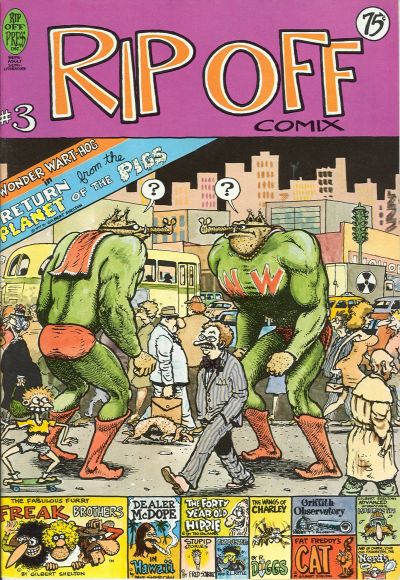 Cover for Rip Off Comix (Rip Off Press, 1977 series) #3