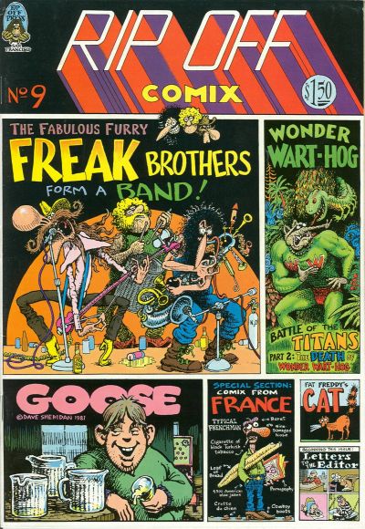 Cover for Rip Off Comix (Rip Off Press, 1977 series) #9
