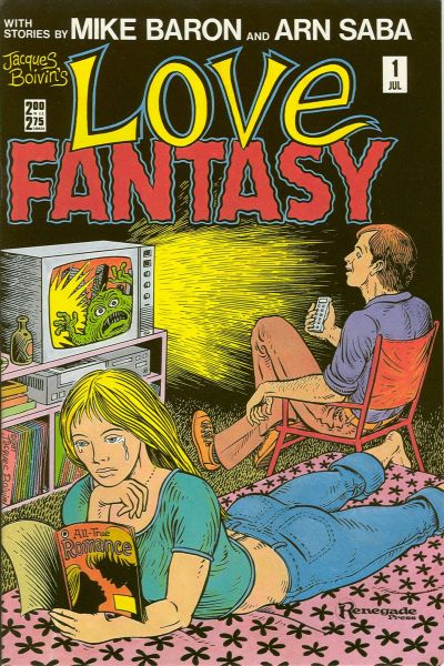 Cover for Jacques Boivin's Love Fantasy (Renegade Press, 1987 series) #1