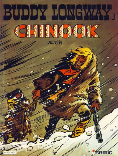 Cover for Buddy Longway (Semic, 1979 series) #1 - Chinook