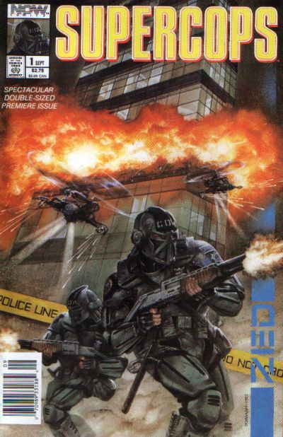 Cover for Supercops (Now, 1990 series) #1