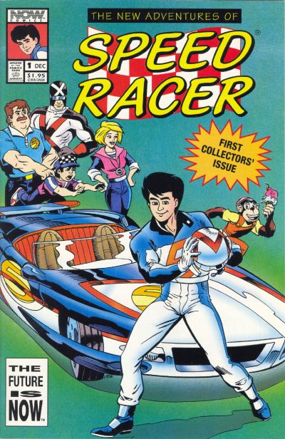 Cover for The New Adventures of Speed Racer (Now, 1993 series) #1 [Direct]