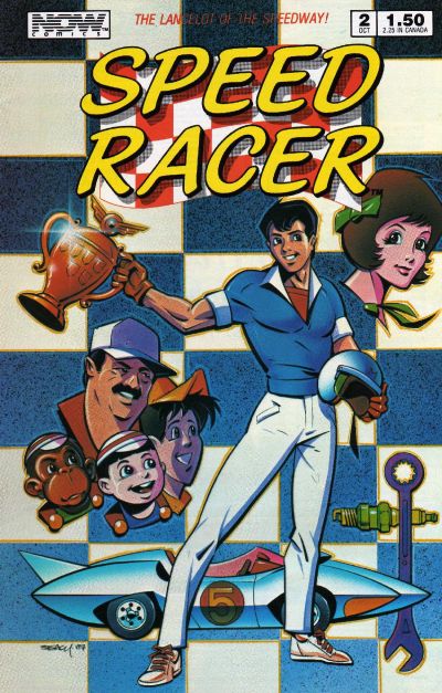 Cover for Speed Racer (Now, 1987 series) #2