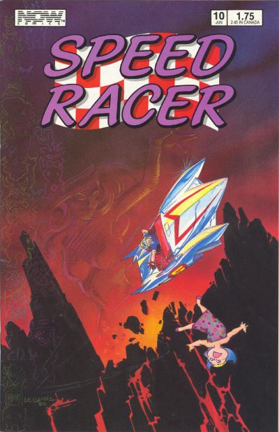 Cover for Speed Racer (Now, 1987 series) #10