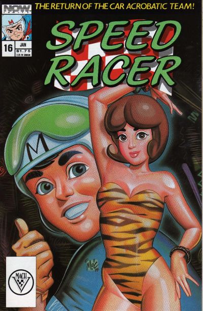 Cover for Speed Racer (Now, 1987 series) #16