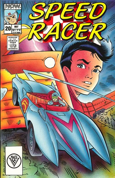 Cover for Speed Racer (Now, 1987 series) #20 [Direct]