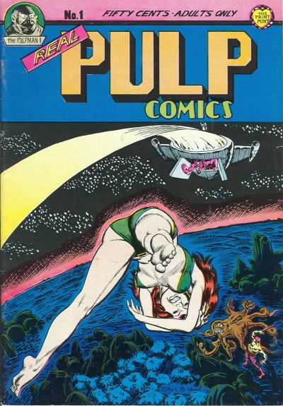 Cover for Real Pulp Comics (The Print Mint Inc, 1971 series) #1