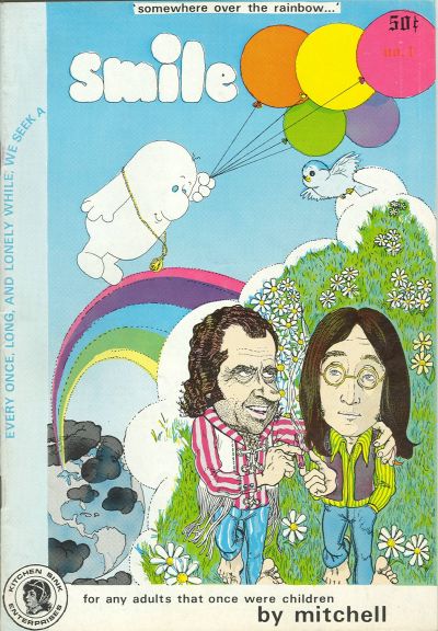 Cover for Smile (Kitchen Sink Press, 1970 series) #1