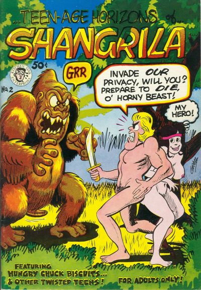 Cover for Teen-Age Horizons of Shangrila (Kitchen Sink Press, 1970 series) #2