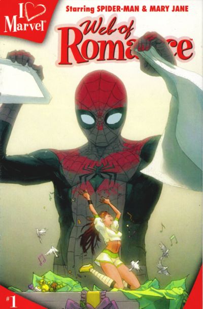 Cover for I (heart) Marvel: Web of Romance (Marvel, 2006 series) #1