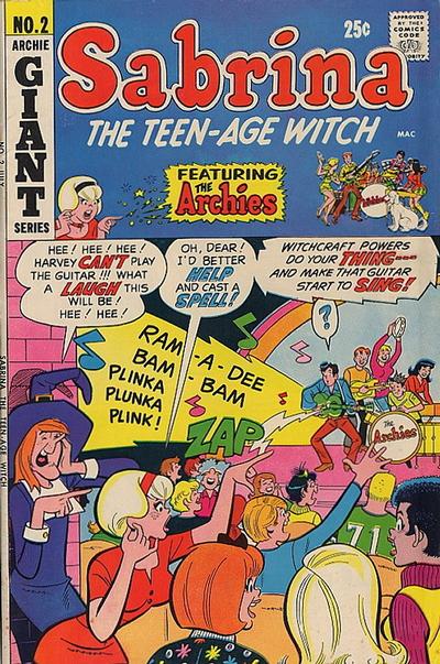 Cover for Sabrina, the Teenage Witch (Archie, 1971 series) #2