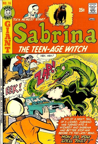 Cover for Sabrina, the Teenage Witch (Archie, 1971 series) #16