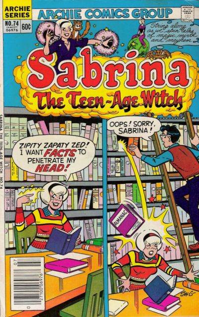 Cover for Sabrina, the Teenage Witch (Archie, 1971 series) #74