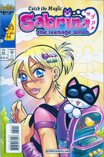 Cover for Sabrina the Teenage Witch (Archie, 2003 series) #62