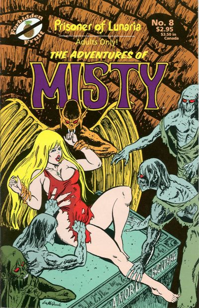 Cover for The Adventures of Misty (Apple Press, 1991 series) #8