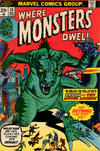 Cover for Where Monsters Dwell (Marvel, 1970 series) #28