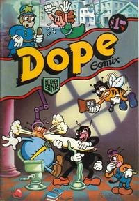 Cover Thumbnail for Dope Comix (Kitchen Sink Press, 1978 series) #1 [1st print 1.00 USD]