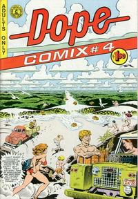 Cover Thumbnail for Dope Comix (Kitchen Sink Press, 1978 series) #4