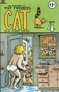 Cover for Fat Freddy's Cat (Rip Off Press, 1977 series) #4 [1.00 USD Second Printing]