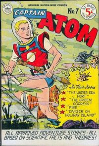 Cover Thumbnail for Captain Atom (Nation-Wide Publishing, 1950 series) #7