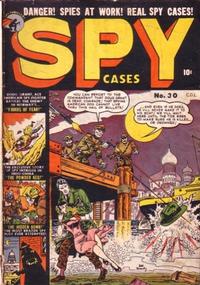 Cover Thumbnail for Spy Cases (Bell Features, 1950 series) #30