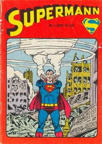 Cover Thumbnail for Supermann (Serieforlaget / Se-Bladene / Stabenfeldt, 1966 series) #1/1966