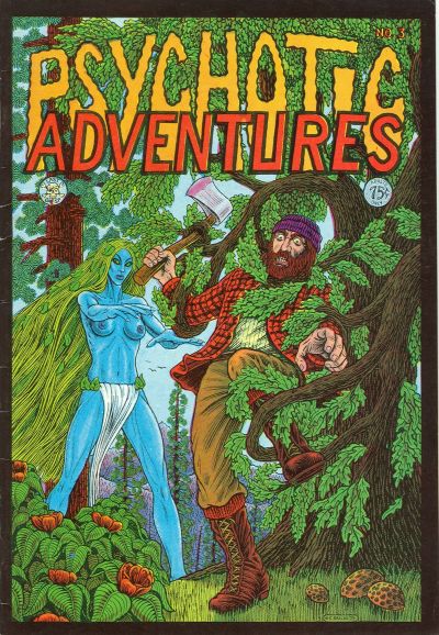 Cover for Psychotic Adventures (Last Gasp, 1973 series) #3
