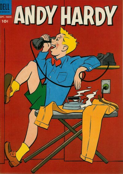 Cover for Andy Hardy (Dell, 1954 series) #6