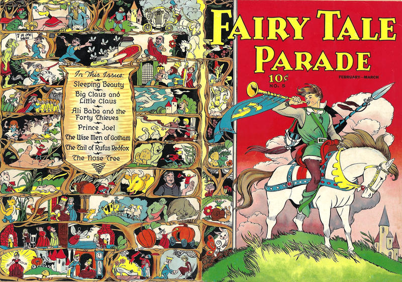 Cover for Fairy Tale Parade (Dell, 1942 series) #5