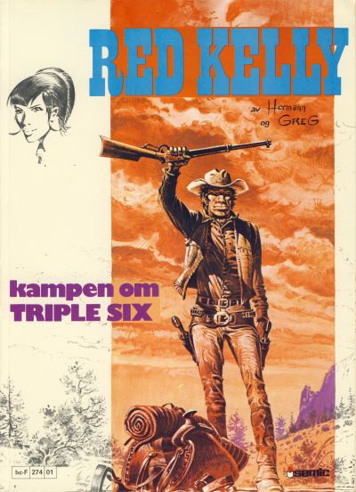 Cover for Red Kelly (Semic, 1980 series) #[1] - Kampen om Triple Six
