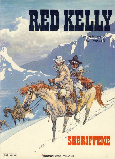Cover for Red Kelly (Semic, 1980 series) #[2] - Sheriffene