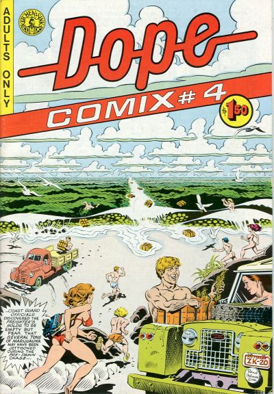 Cover for Dope Comix (Kitchen Sink Press, 1978 series) #4
