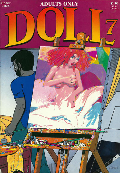 Cover for Doll (Rip Off Press, 1989 series) #7