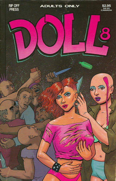 Cover for Doll (Rip Off Press, 1989 series) #8