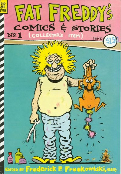 Cover for Fat Freddy's Comics & Stories (Rip Off Press, 1983 series) #1