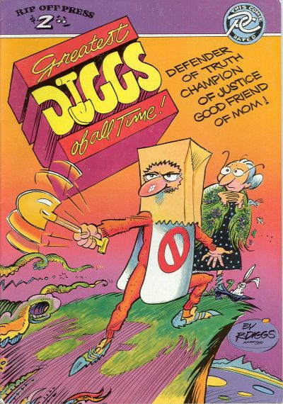 Cover for Greatest Diggs of All Time (Rip Off Press, 1991 series) 