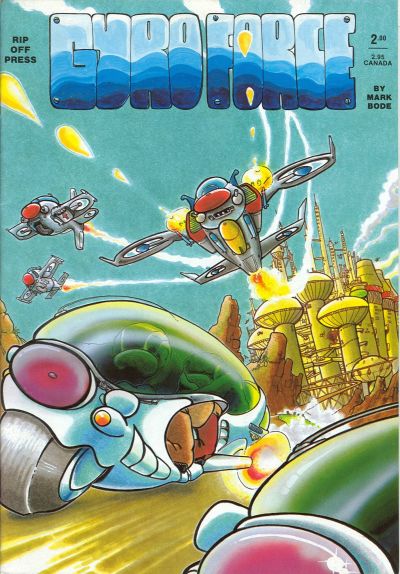 Cover for Gyro Force (Rip Off Press, 1987 series) #[nn]