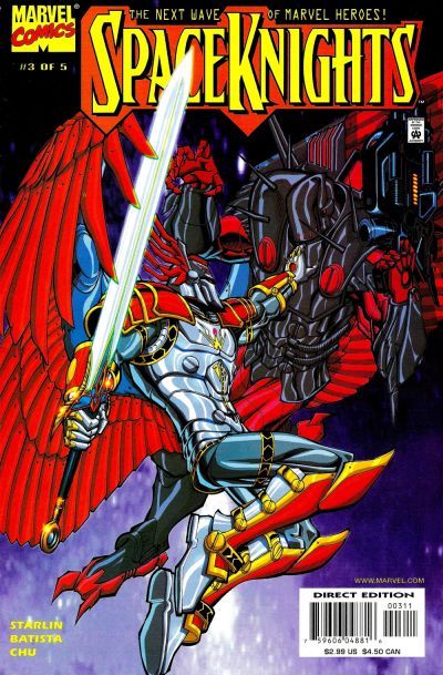 Cover for Spaceknights (Marvel, 2000 series) #3